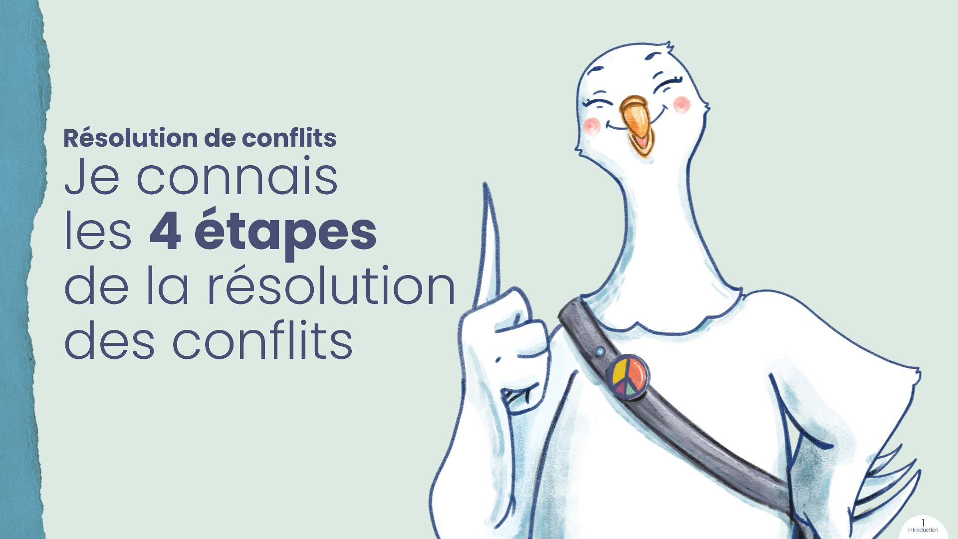 1er cycle – Je connais les 4 étapes de la résolution des conflits