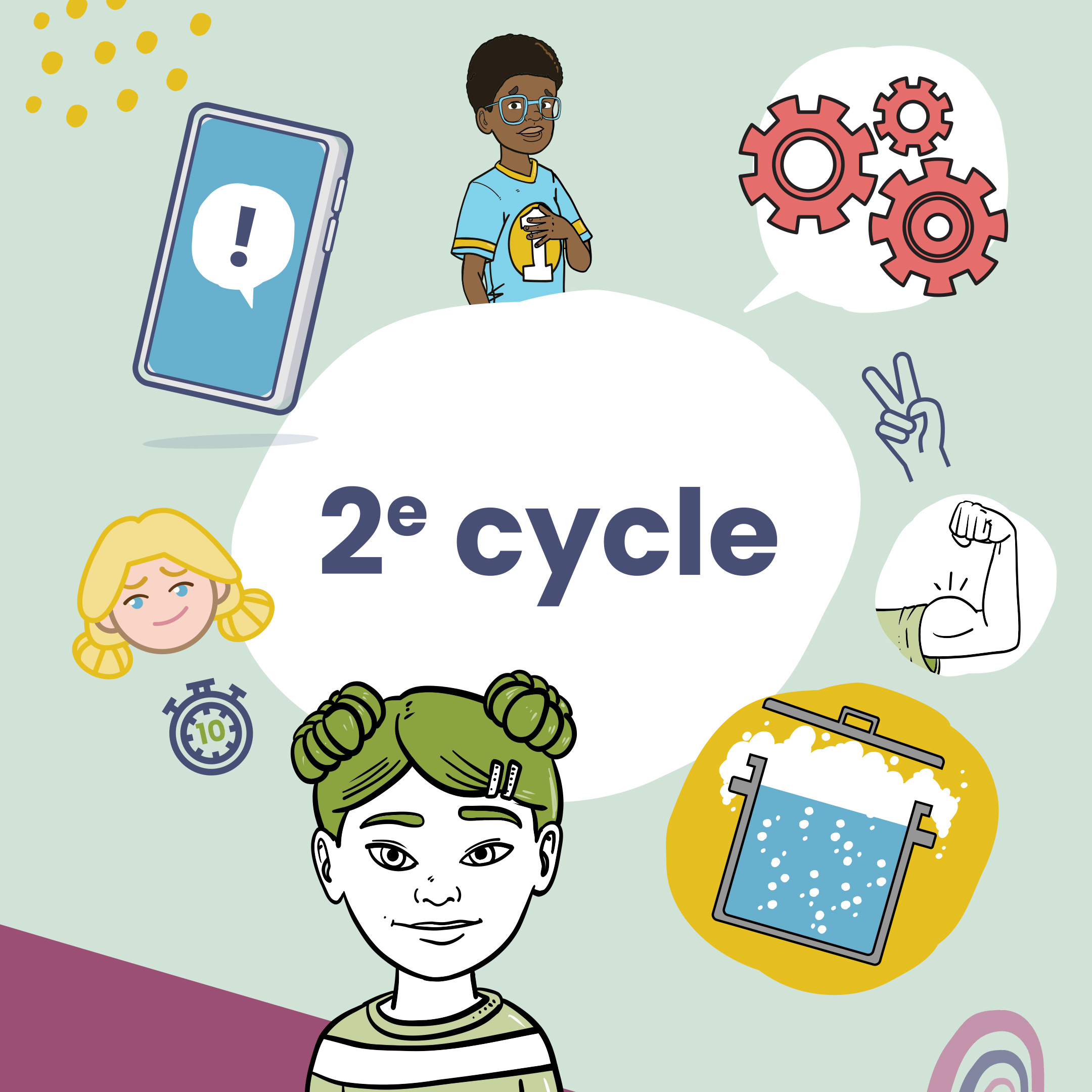 2e cycle – J&rsquo;arrive à me calmer