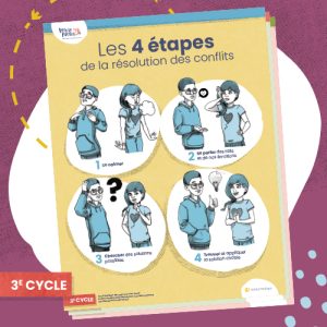 Affiches Vers le pacifique : Bien avec soi et avec l’autre - 3e cycle